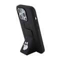 Pikkukuva 2 / 2: Karl Lagerfeld Gripstand Saffiano Choupette Pins - iPhone 15 Pro Max Case (Black)