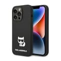 Miniatyrbillede 1 af 2: KarlLagerfeldChoupetteBody-CovertiliPhone14Pro(sort)