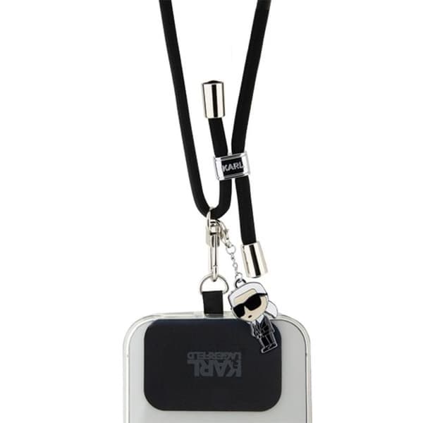 KarlLagerfeldCBDYCord-Universalphonestrap(black)