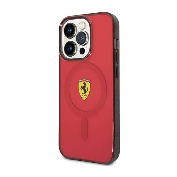 FerrariTranslucentMagSafe-koteloiPhone14ProMaxille(punainen)