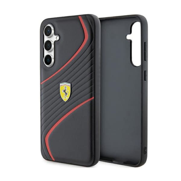 FerrariTwistMetalLogo-SamsungGalaxyS23FEFodral(svart)