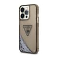 Pikkukuva 2 / 2: GuessLiquidGlitterTriangleLogoCase-KoteloiPhone14ProMaxille(musta)