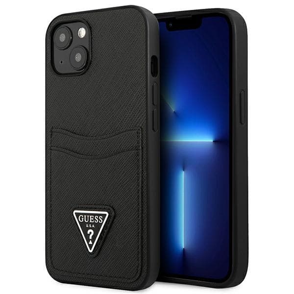 GuessSaffianoDoubleCardTriangle-CovertiliPhone13mini(sort)