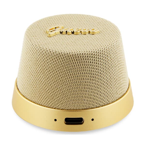GuessMagneticScriptMetalLogo-BluetoothspeakerV5.3(gold)