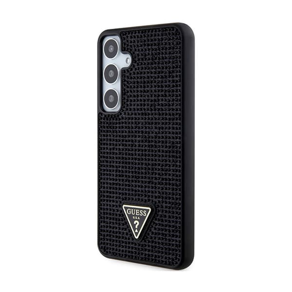 Guess Rhinestone Triangle - Fodral Samsung Galaxy S24+ (svart)