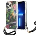 Miniatyrbillede 1 af 2: Guess Flower Cord - Cover for iPhone 13 Pro Max (Blue)