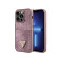 Miniatyrbillede 1 af 2: GuessRhinestoneTriangle-CovertiliPhone14Pro(Pink)