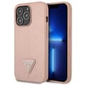 Miniatyrbillede 1 af 2: GuessSaffianoTriangleLogoCover-CovertiliPhone13Pro(pink)