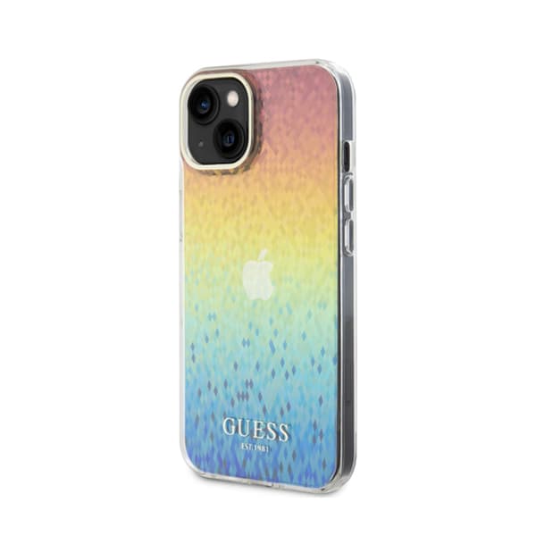 GuessIMLFacetedMirrorDiscoIridescent-KoteloiPhone15:lle(Irisescent)