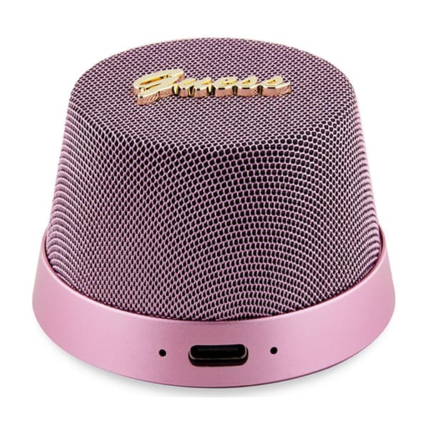 GuessMagneticScriptMetalLogo-BluetoothspeakerV5.3(pink)