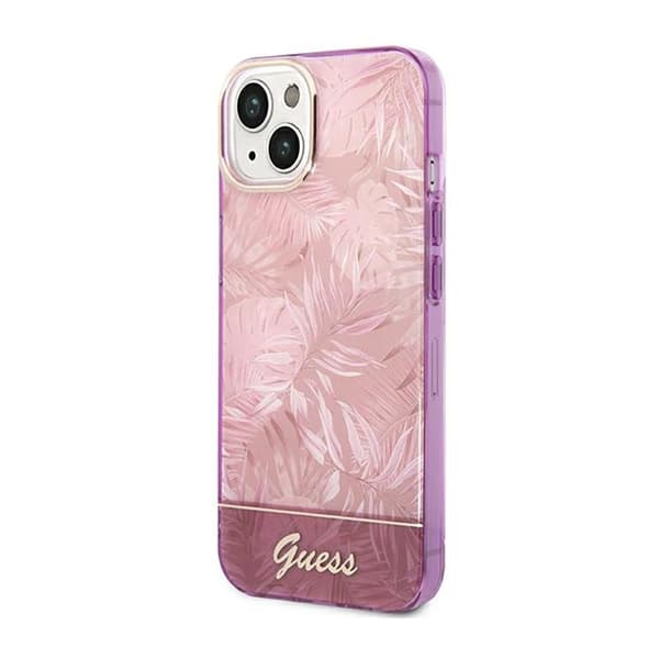 GuessJungleCover-CovertiliPhone14Plus(Pink)