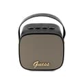 Miniatyrbillede 1 af 2: GuessMiniBluetoothSpeaker4GLæderScriptLogomedrem-BluetoothSpeakerV5.3(Sort)