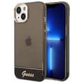 Miniatyrbillede 1 af 2: Guess Translucent - Case for iPhone 14 Plus (Black)