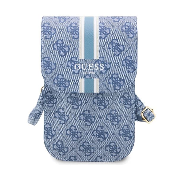 Guess4GStripes-Crossbodytelefontaske(blå)