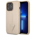 Pikkukuva 1 / 2: Guess SaffianoTriangle Logo Case - Case for iPhone 13 Pro (beige)