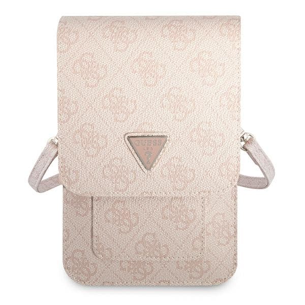 GuessWallet4GTriangle-telefonväskamedlogotyp(rosa)