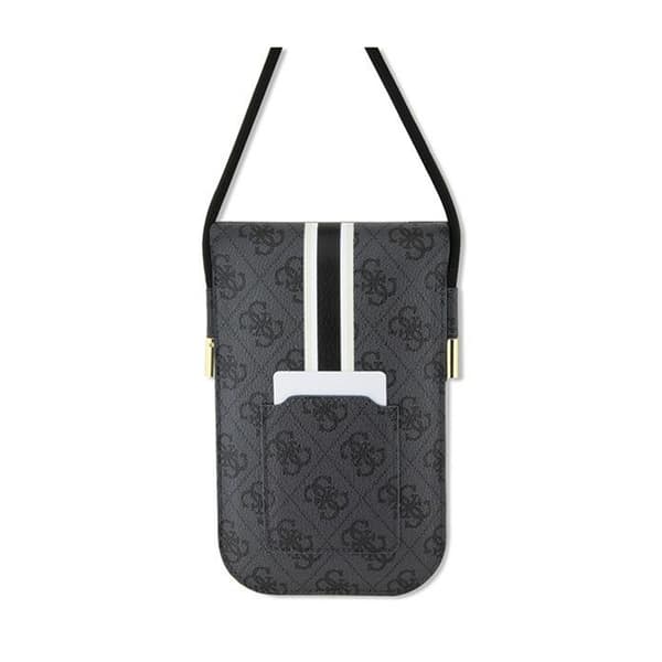 Guess4GStripes-puhelimencrossbody-laukku(musta)