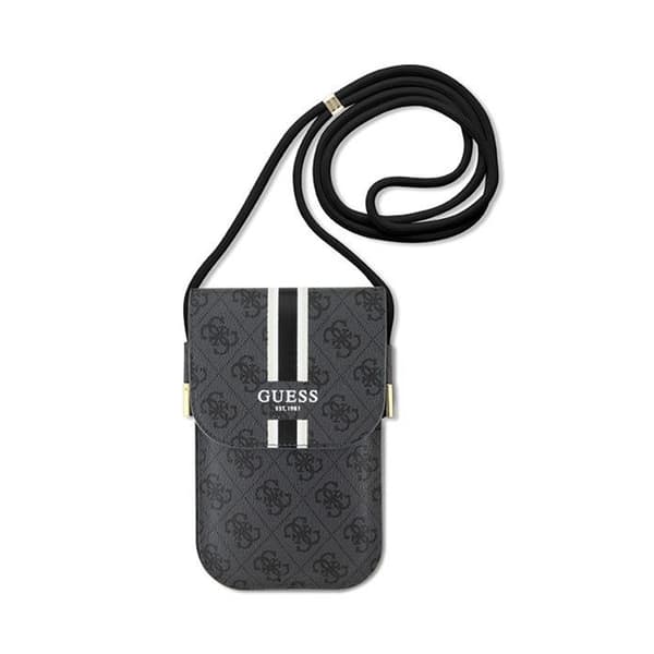 Guess4GStripes-puhelimencrossbody-laukku(musta)