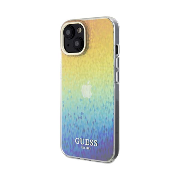 GuessIMLFacetedMirrorDiscoIridescent-EtuitiliPhone14(Iridescent)