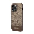 Miniatyrbillede 2 af 2: Guess4GBottomStripeMetalLogoCollection-CovertiliPhone14Pro(brun)