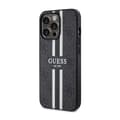 Miniatyrbillede 2 af 2: Guess 4G Printed Stripes MagSafe - Case for iPhone 13 Pro Max (Black)