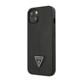 Miniatyrbillede 2 af 2: GuessSaffianoTriangleLogoCover-CovertiliPhone14Plus(sort)