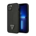 Miniatyrbillede 1 af 2: GuessSaffianoTriangleLogoCover-CovertiliPhone14Plus(sort)