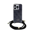 Miniatyrbillede 2 af 2: GuessCrossbodyCord4GPrint-iPhone15ProCover(sort)