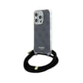 Miniatyrbillede 1 af 2: GuessCrossbodyCord4GPrint-iPhone15ProCover(sort)