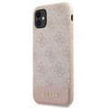 Miniatyrbild 2 av 2: Guess 4G Bottom Stripe Collection - Case for iPhone 11 (Pink)