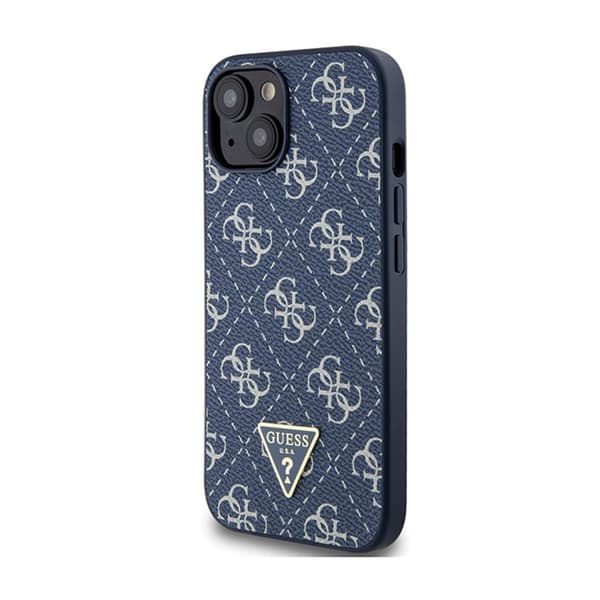 Guess4GTriangleMetalLogo-EtuitiliPhone15Plus(blå)