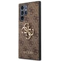 Miniatyrbillede 2 af 2: Guess 4G Big Metal Logo - Sasmung Galaxy S22 Ultra (Brown)