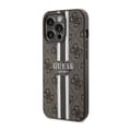 Miniatyrbild 2 av 2: Guess 4G Printed Stripes MagSafe - Case for iPhone 13 Pro Max (Brown)