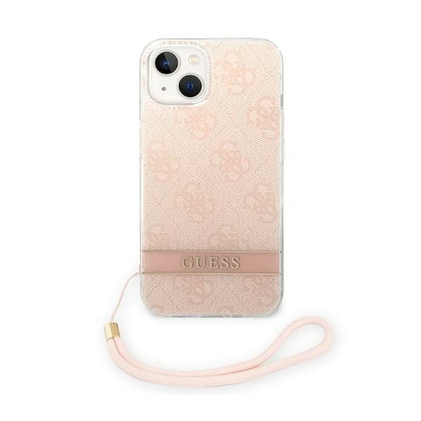 Guess4GPrintCord-CovertiliPhone14Plus(Pink)