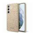 Miniatyrbillede 1 af 2: Guess Glitter Flakes Metal Logo Case - Case for Samsung Galaxy S24+ (gold)