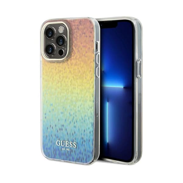 GuessIMLFacetedMirrorDiscoIridescent-KoteloiPhone13ProMaxille(Irisescent)