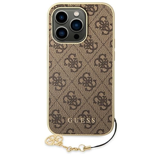 Guess4GCharmsCollection-CovertiliPhone14Pro(brun)