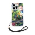 Miniatyrbillede 2 af 2: Guess Flower Cord - Case for iPhone 14 Pro (Blue)
