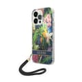 Miniatyrbillede 1 af 2: Guess Flower Cord - Case for iPhone 14 Pro (Blue)