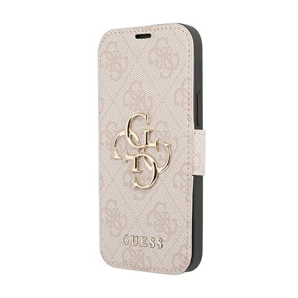 GuessBooktype4GBigMetalLogo-CovertiliPhone13ProMax(Pink)