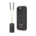 Miniatyrbillede 1 af 2: GuessCrossbody4GMetalLogo-iPhone14ProCover(sort)