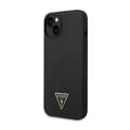 Miniatyrbillede 2 af 2: GuessSilikoneTriangleLogo-EtuitiliPhone14Plus(sort)