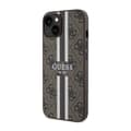 Miniatyrbillede 2 af 2: Guess 4G Printed Stripes MagSafe - Case for iPhone 14 (Brown)