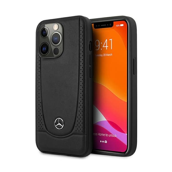 MercedesLeatherUrbanLine-FodralföriPhone15ProMax(svart)