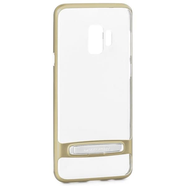 MercuryDreamBumper-EtuitilSamsungGalaxyS9medmetalstativ(guld)