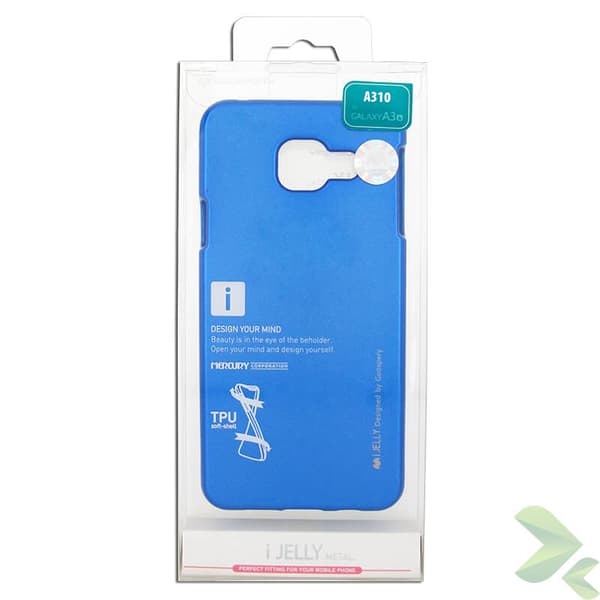 Mercury I-Jelly - Etui til Samsung Galaxy A3 (2016) (blå)