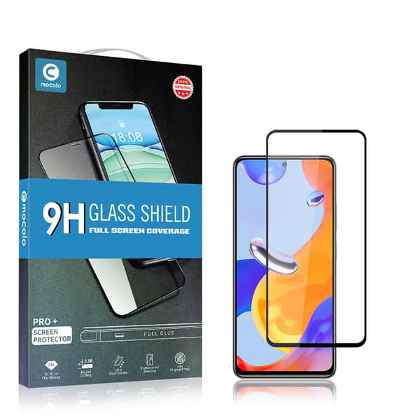 Mocolo 2.5D Full Glue Glass - Beskyttelsesglas til Xiaomi Redmi Note 11 Pro / Note 11 Pro Plus