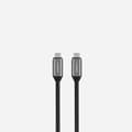 Pikkukuva 2 / 2: Momax Elite Link Type-C Power Delivery Cable, 1 m (Black)