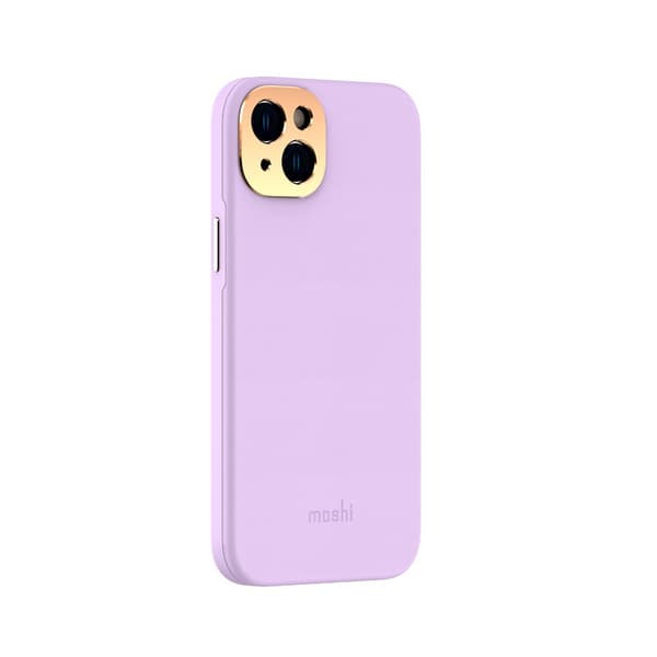 Moshi Napa MagSafe - Lædercover til iPhone 14 Max (lavendel lilla)