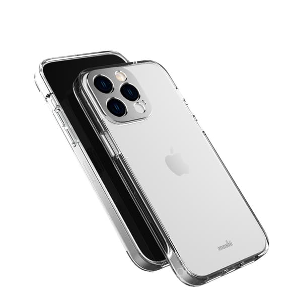 Moshi iGlaze - Cover til iPhone 14 Pro Max (sølv)